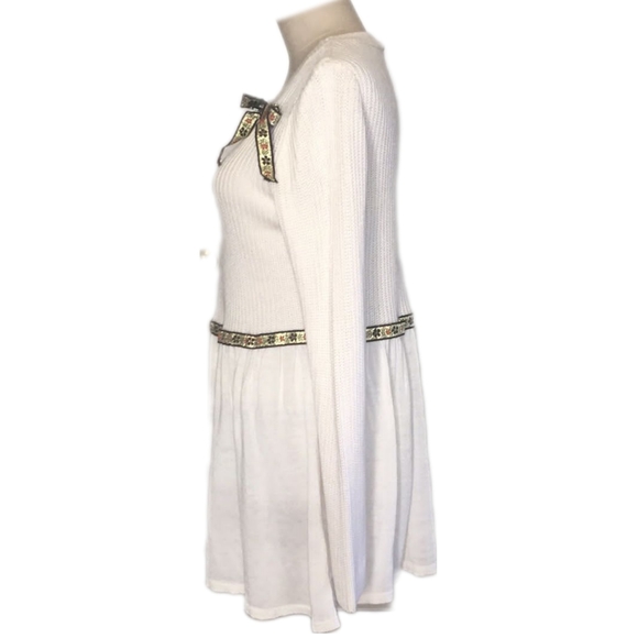 Cupio 🛍️ Beige Tunic Long Sleeve Sz L - Picture 2 of 7